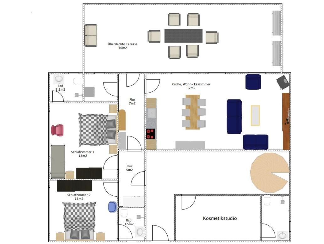 Villa Sonnenwinkel 托特莫斯 外观 照片